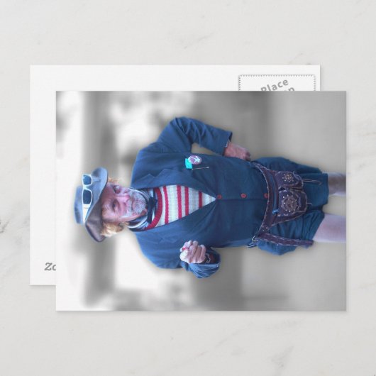 Carte postale Leslie Cochran (Devant / Derrière)