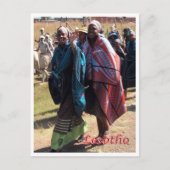 Carte Postale Lesotho - Femmes basotho - (Devant)