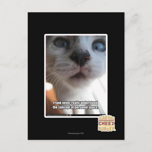 Carte Postale L'espace personnel (Devant)