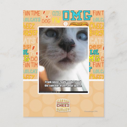 Carte Postale L'espace personnel (Devant)