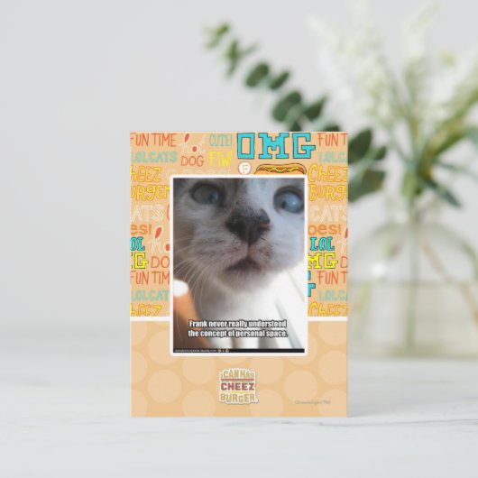 Carte Postale L'espace personnel (Debout devant)