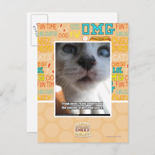 Carte Postale L'espace personnel (Devant / Derrière)