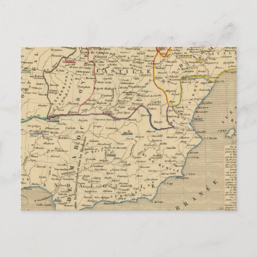 Carte Postale L'Espagne 1027 a 1212 (Devant)
