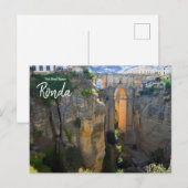 Carte Postale L'Espagne réelle - Ronda (Devant / Derrière)