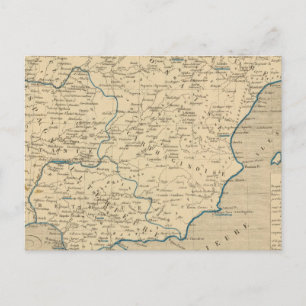 Carte Postale L'Espagne sous les Romains 409 ans après JC
