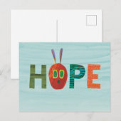 Carte Postale L'Espoir De La Caterpillar Très Affamé (Devant / Derrière)