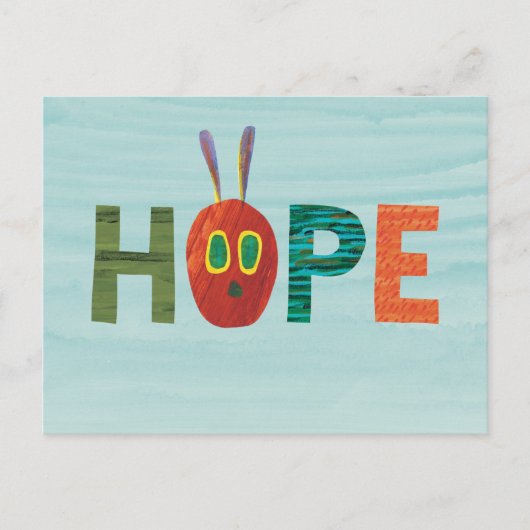 Carte Postale L'Espoir De La Caterpillar Très Affamé (Devant)