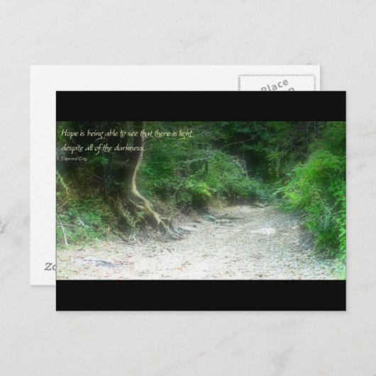 Carte Postale L'espoir est... (Devant / Derrière)