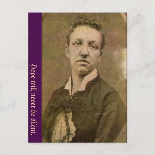 Carte Postale L'Espoir Ne Sera Jamais Silencieux (Devant)