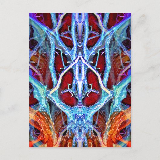 CARTE POSTALE L'ESPRIT DANS L'ARBRE (Devant)