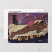 Carte Postale L'Esprit des Morts Gardez la Garde par Gauguin Pos (Devant / Derrière)