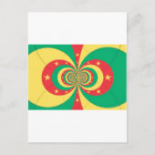 Carte Postale L'Esprit du Cameroun : Lions indomptables (Devant)