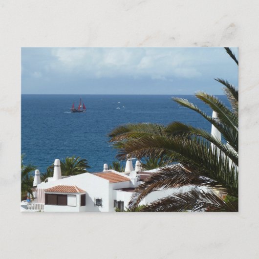 Carte Postale L'Esprit romantique avec palme (Devant)