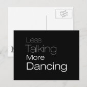 Carte Postale Less Talking More (Devant / Derrière)