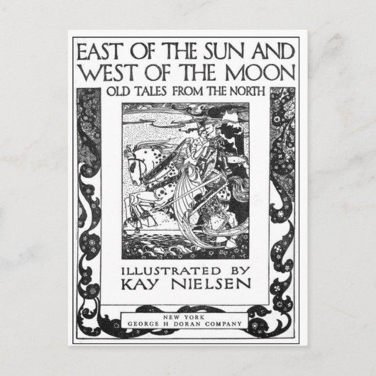 Carte Postale L'est du soleil de Nielsen et l'ouest de la lune (Devant)