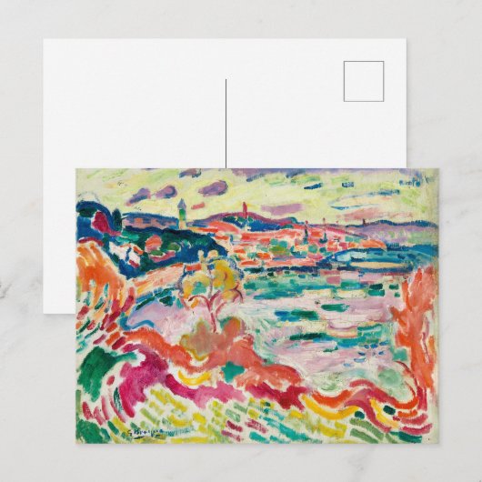 Carte Postale L'Estaque | Georges Braque | (Devant / Derrière)