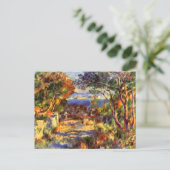 Carte Postale L'Estaque par Pierre Renoir, Impressionnisme Vinta (Debout devant)