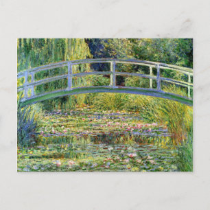 Carte Postale L'étang aux Lys d'eau de Monet Fine Art