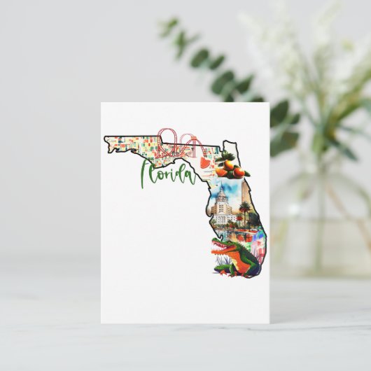 Carte Postale L'État De Floride (Debout devant)