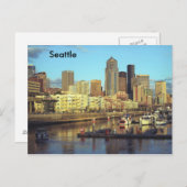 Carte Postale L'état de Washington de Seattle (Devant / Derrière)