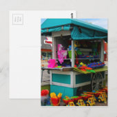 Carte Postale L'état d'esprit de Beach Bum (Devant / Derrière)