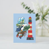 Carte Postale L'État Du Maine (Debout devant)