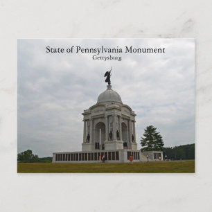 Carte Postale L'état du monument de Pennsylvanie
