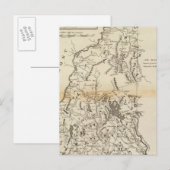 Carte Postale L'état du New Hampshire (Devant / Derrière)