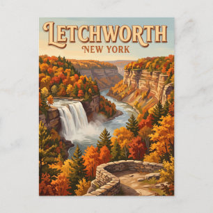 Carte Postale Letchworth State Park Castile New York