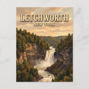 Carte Postale Letchworth State Park Castile New York