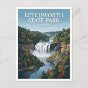 Carte Postale Letchworth State Park Castile New York Voyage