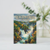 Carte Postale Letchworth State Park New York (Debout devant)