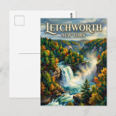 Carte Postale Letchworth State Park New York (Devant / Derrière)