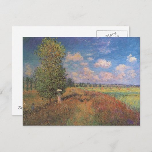 Carte Postale L'été (Devant / Derrière)