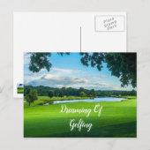 Carte Postale L'Été Au Golf (Devant / Derrière)