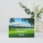 Carte Postale L'Été Au Golf (Debout devant)