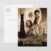 Carte Postale L'Éternel des Anneaux : L'affiche des deux tours (Devant / Derrière)