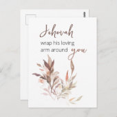 Carte Postale L'Eternel enroule autour de toi son bras amoureux (Devant / Derrière)