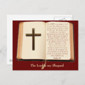 Carte Postale L'Éternel est mon berger (Devant / Derrière)