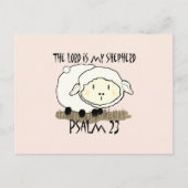 Carte Postale L'Éternel est mon berger Psalm 23 T-shirt bébé - U (Devant)