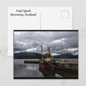 Carte Postale L'étincelle vitale (Devant / Derrière)