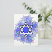 Carte Postale L'Étoile Bleue de David. (Debout devant)
