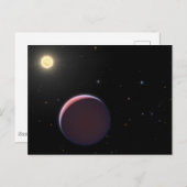 Carte Postale L'étoile semblable au Soleil Kepler 51 & trois pla (Devant / Derrière)