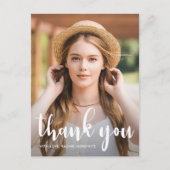 Carte Postale L'étoile simple du Merci Bat mitzvah de David Phot (Devant)