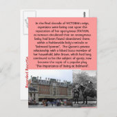 Carte Postale L'Étrange Coque du scandale Balmoral Sporran (Devant / Derrière)