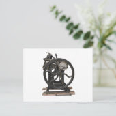 Carte Postale letterpress de 1901 (Debout devant)