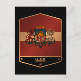 Carte Postale Lettonie