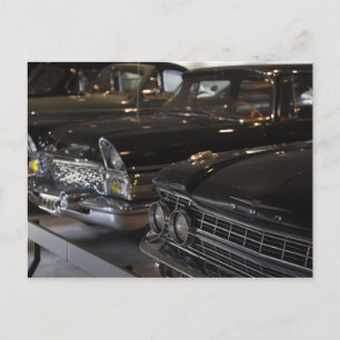 Carte Postale Lettonie, Riga, Riga Motor Museum, voitures de