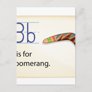 Carte Postale Lettre B