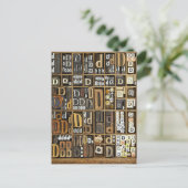 Carte Postale Lettre D (Debout devant)